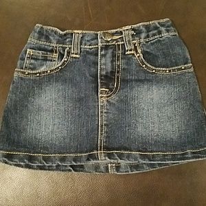 NWOT Children's Place Jean Skirt - Size 4T